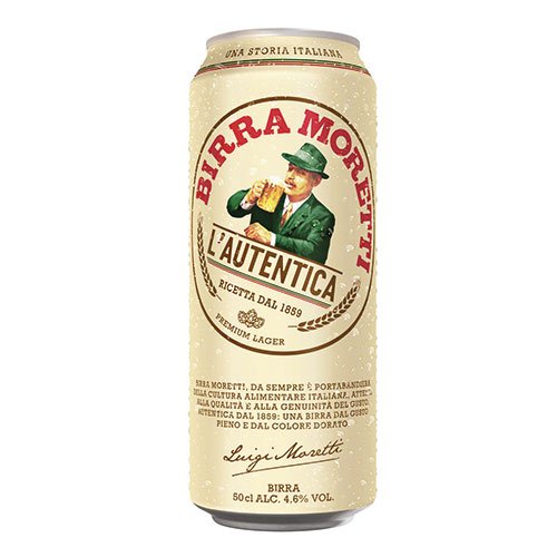 Birra Moretti 0,5l